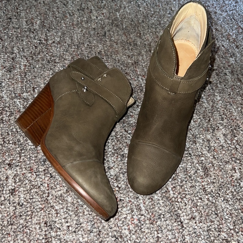 Rag & Bone Harrow olive green boot​